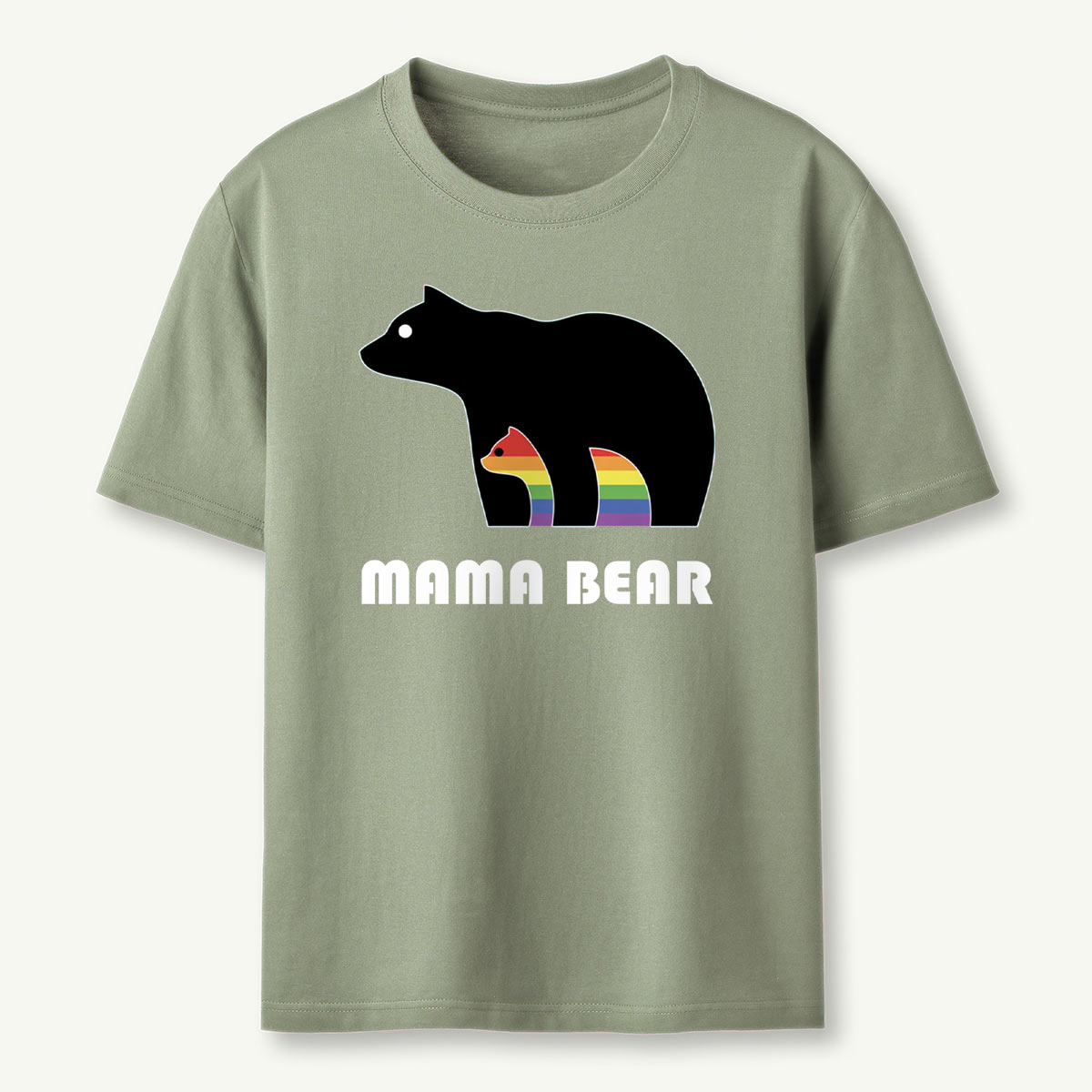 Mama Bear Rainbow T-Shirt