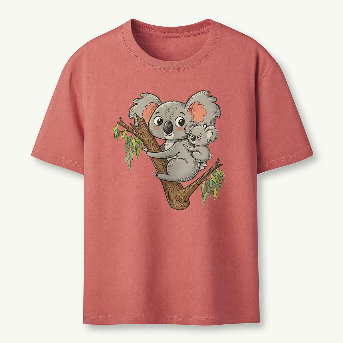 Kawaii Koalas Mother and Baby T-Shirt