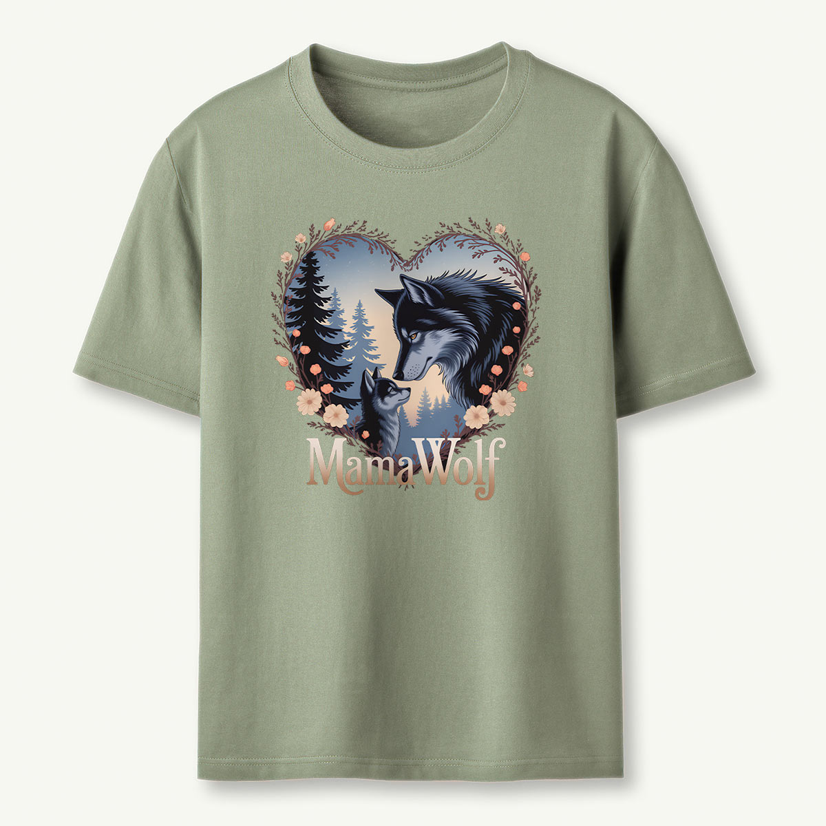 Wolf Pack Wolfgang Wildlife Mama Wolf T-Shirt