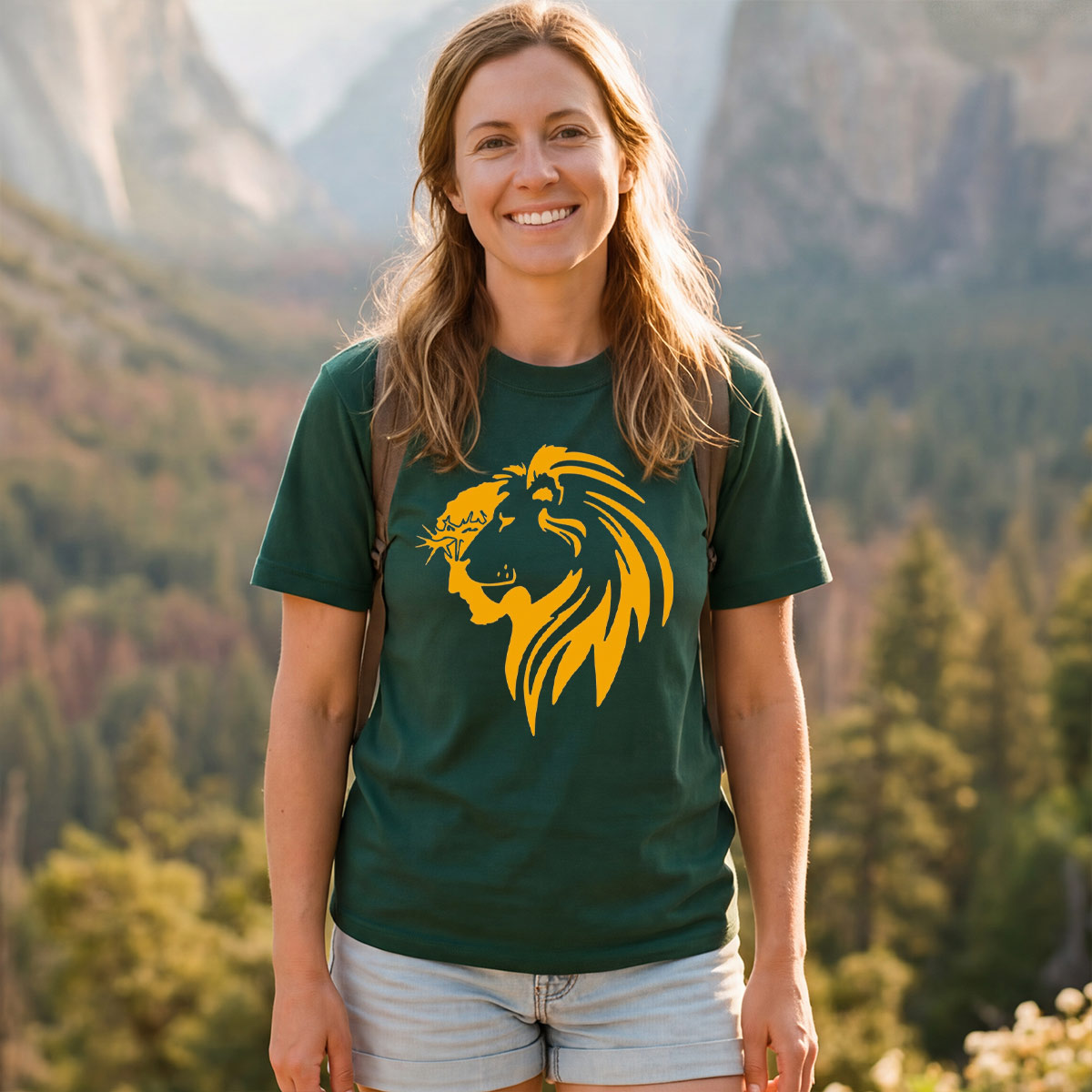 Lion and Jesus T-Shirt