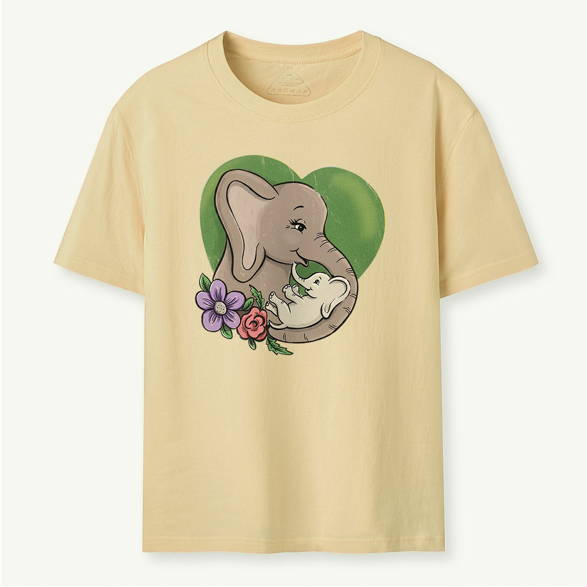Love Elephant Mama T-Shirt