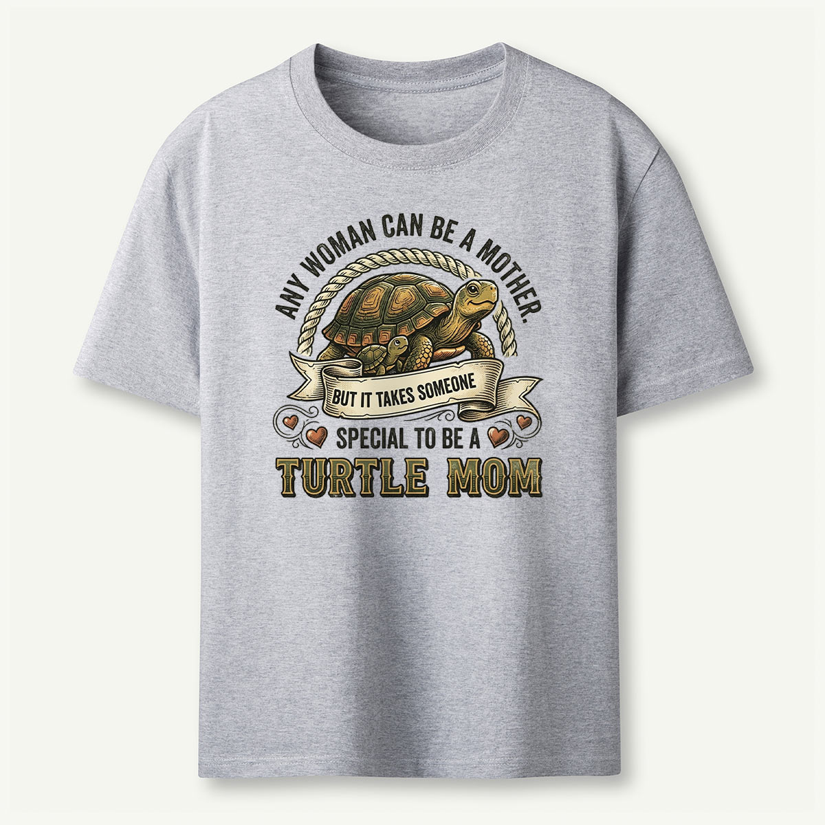 Turtle Mom Gift For Mom T-Shirt