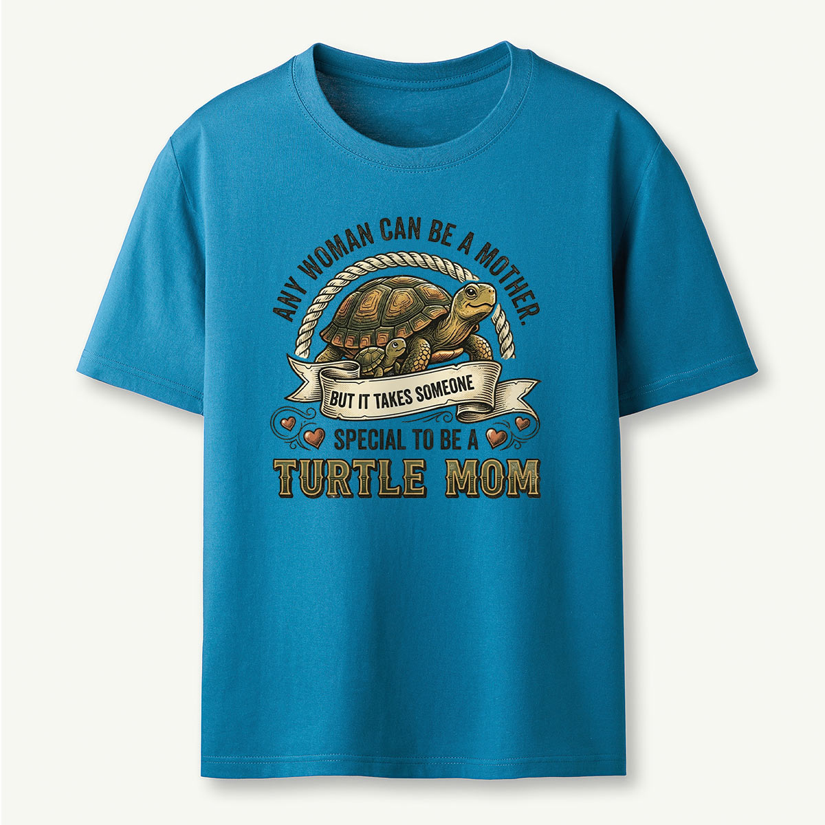 Turtle Mom Gift For Mom T-Shirt