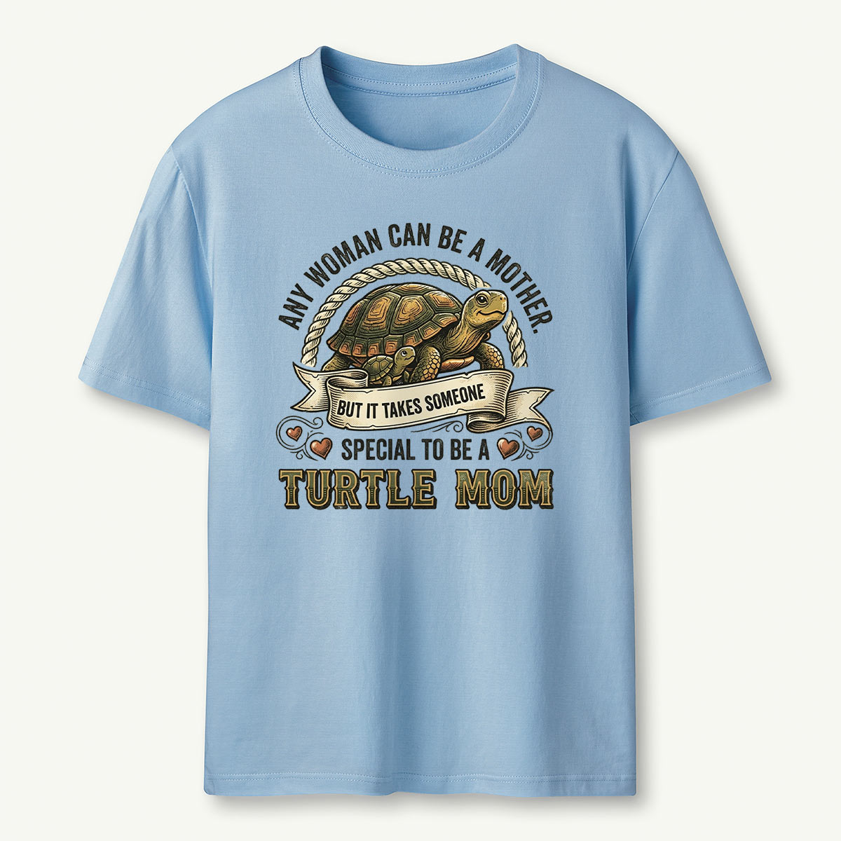 Turtle Mom Gift For Mom T-Shirt