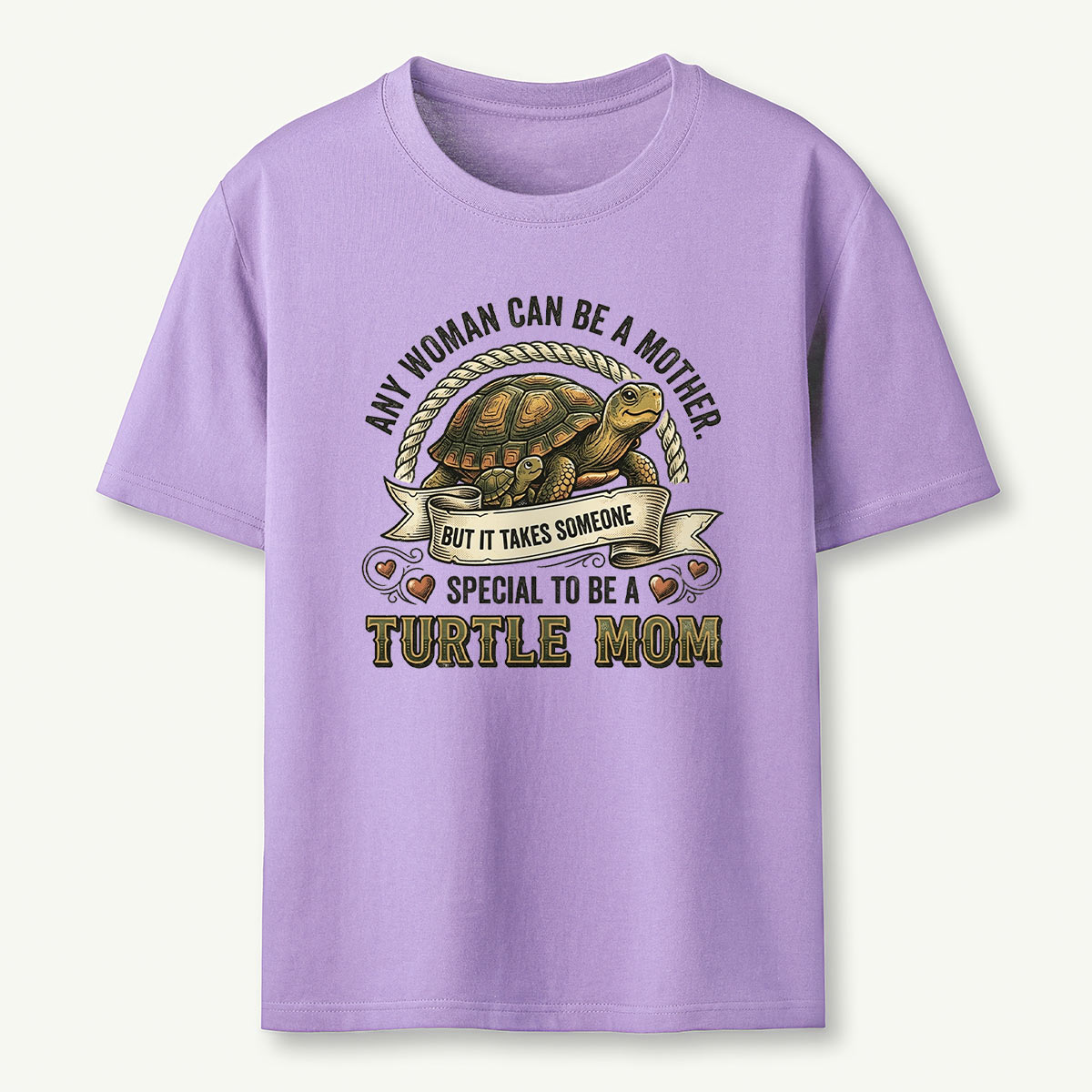 Turtle Mom Gift For Mom T-Shirt