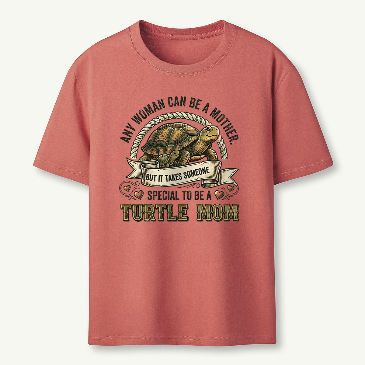 Turtle Mom Gift For Mom T-Shirt