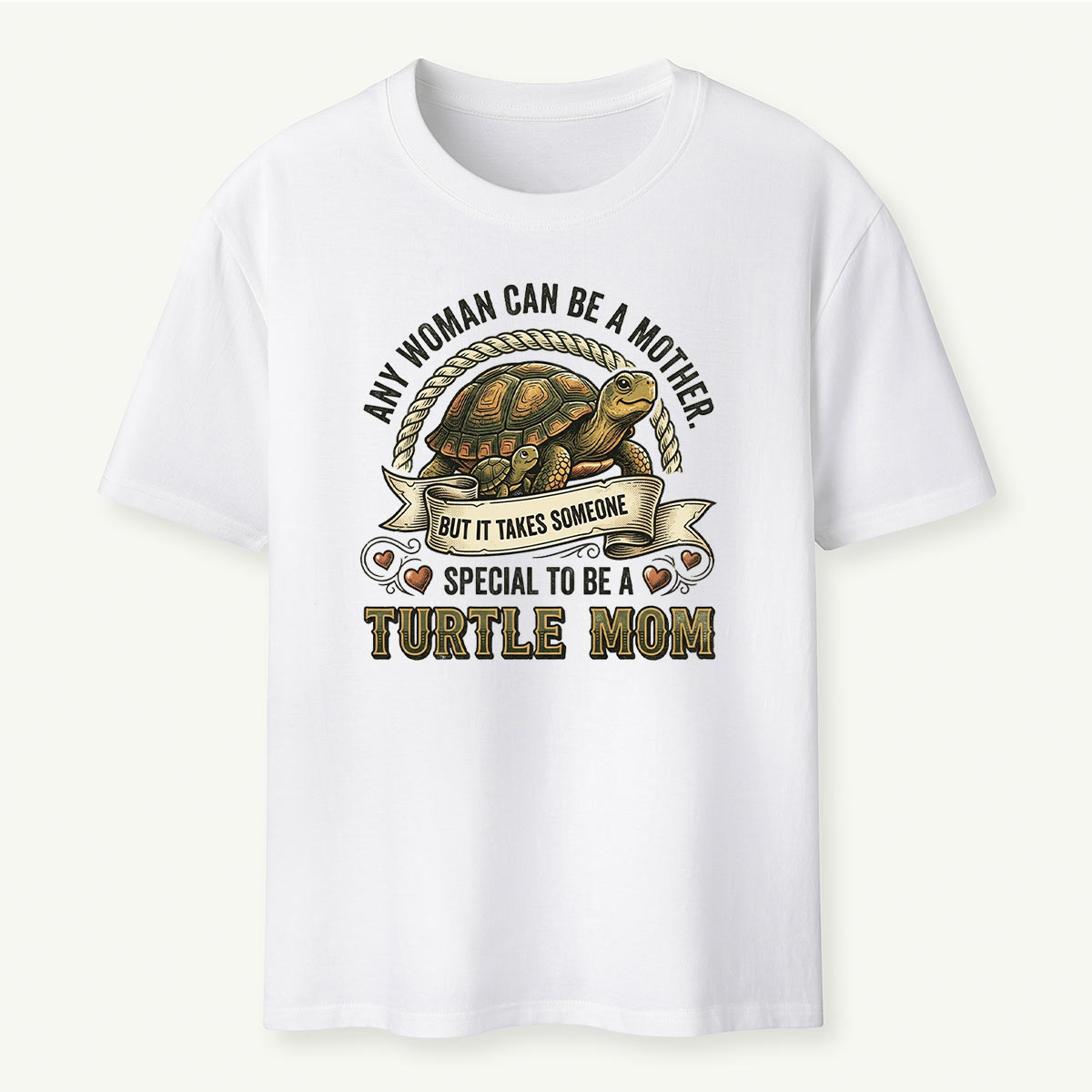 Turtle Mom Gift For Mom T-Shirt