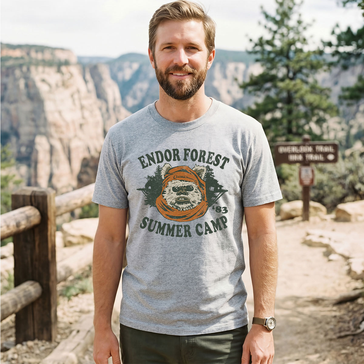 Galactic Forest Summer Camp T-Shirt