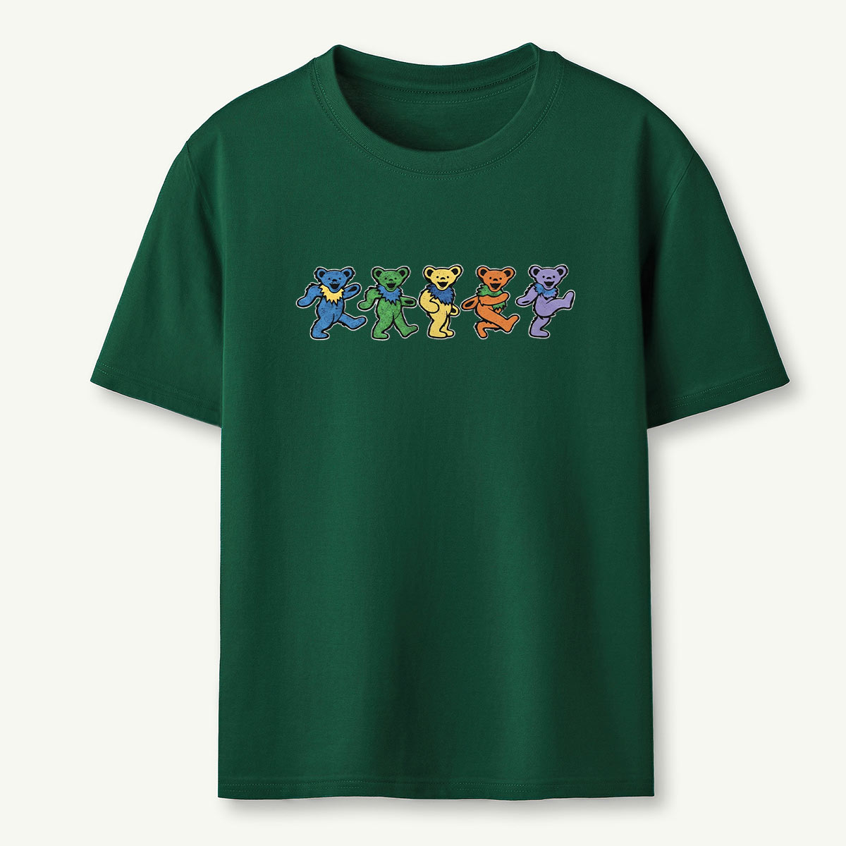 Retro Gratefully Deadicated Dancing Bears T-Shirt