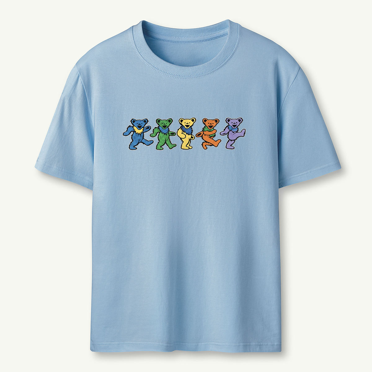 Retro Gratefully Deadicated Dancing Bears T-Shirt