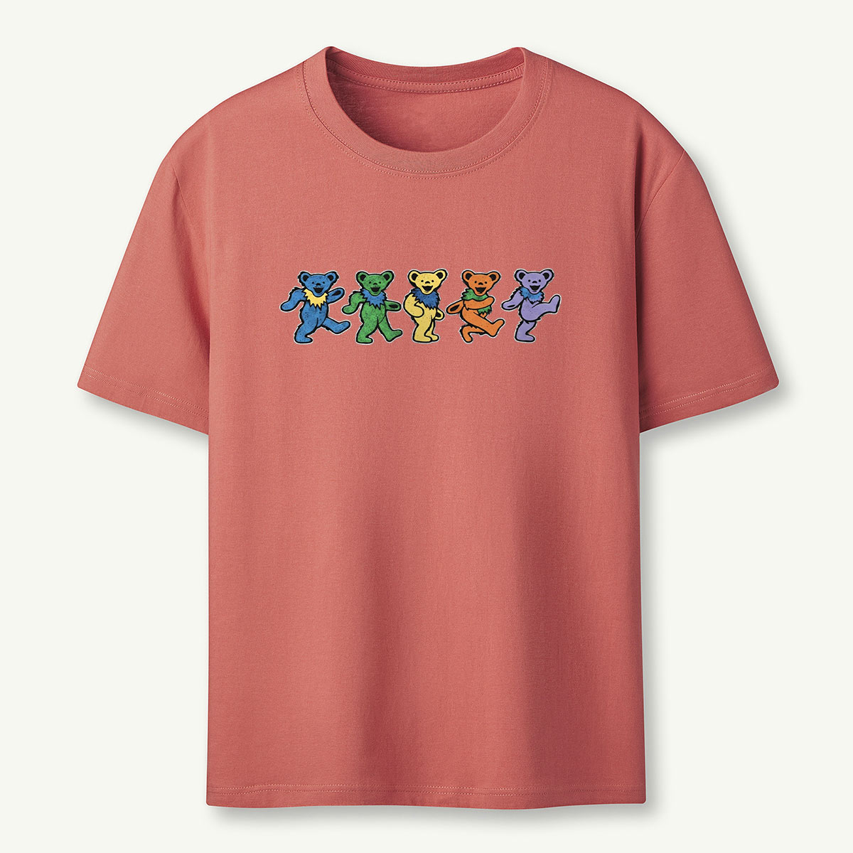 Retro Gratefully Deadicated Dancing Bears T-Shirt