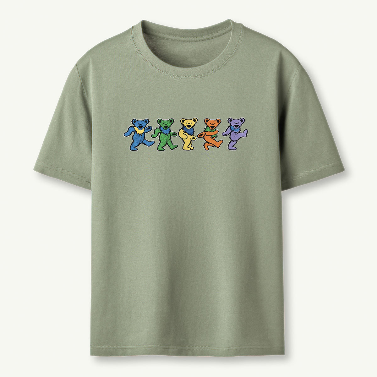 Retro Gratefully Deadicated Dancing Bears T-Shirt