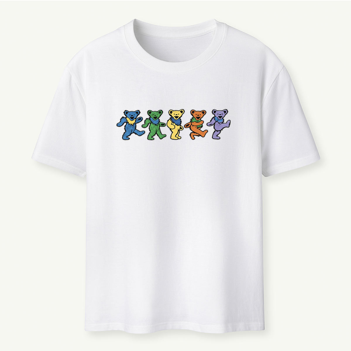 Retro Gratefully Deadicated Dancing Bears T-Shirt