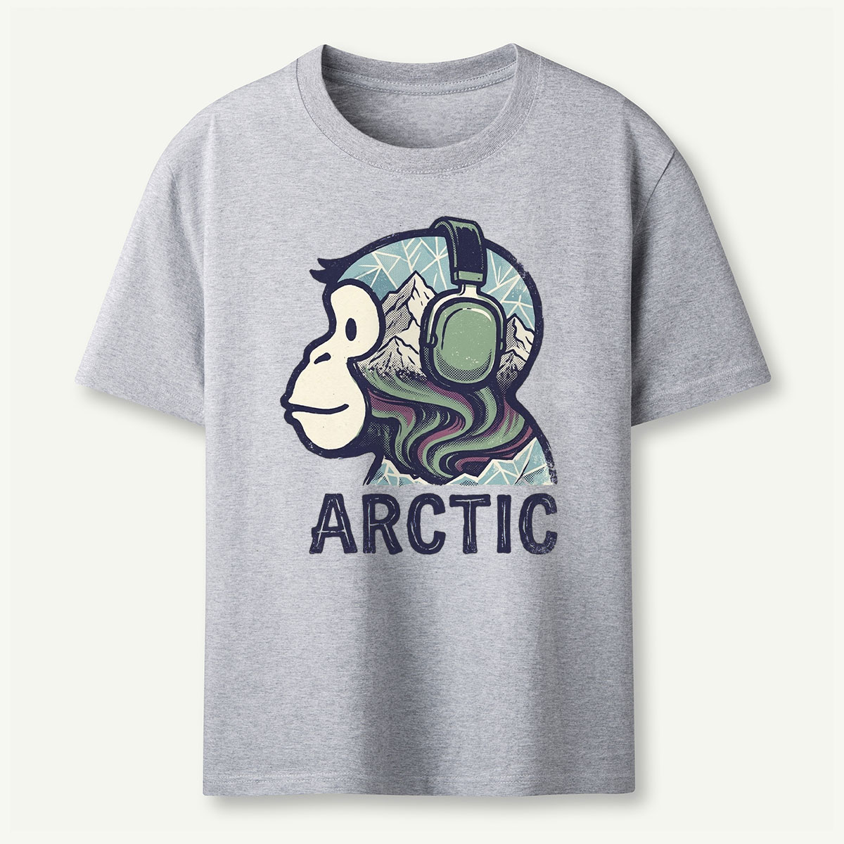 Mountain Chill Beats Monkey T‑Shirt