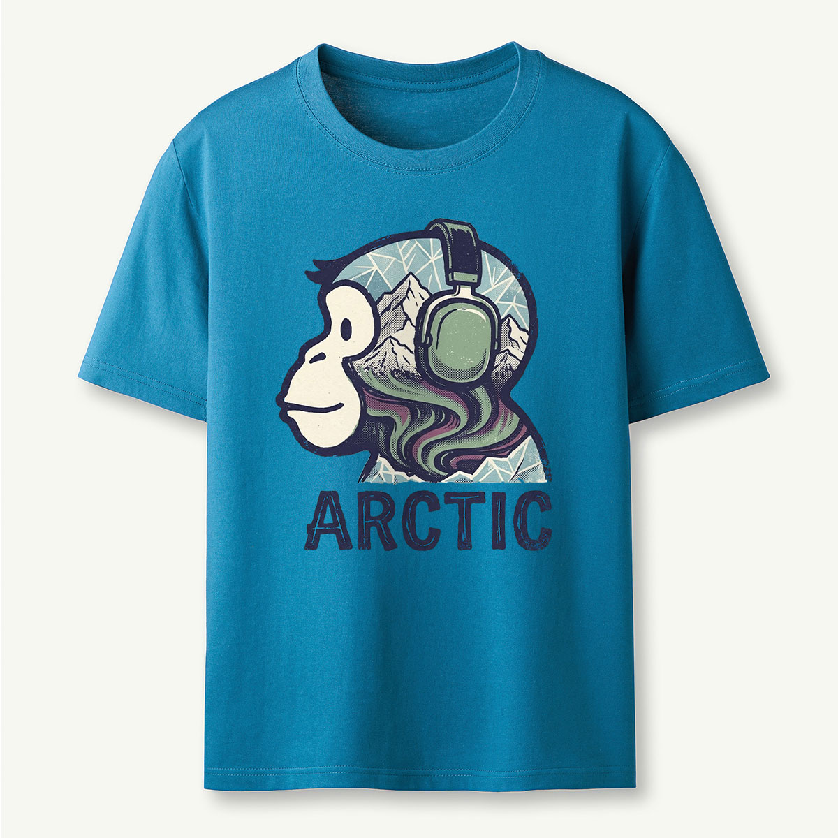 Mountain Chill Beats Monkey T‑Shirt