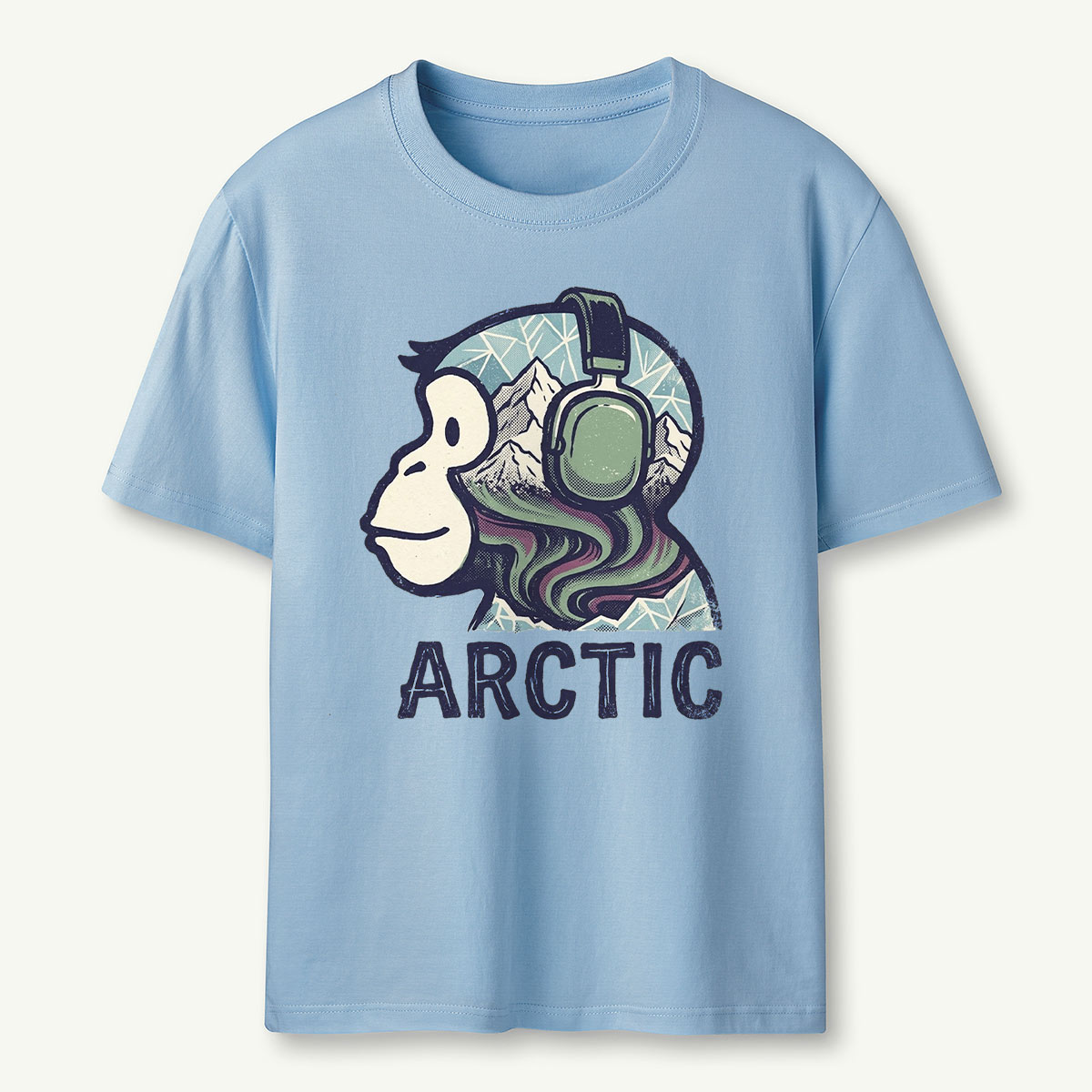 Mountain Chill Beats Monkey T‑Shirt