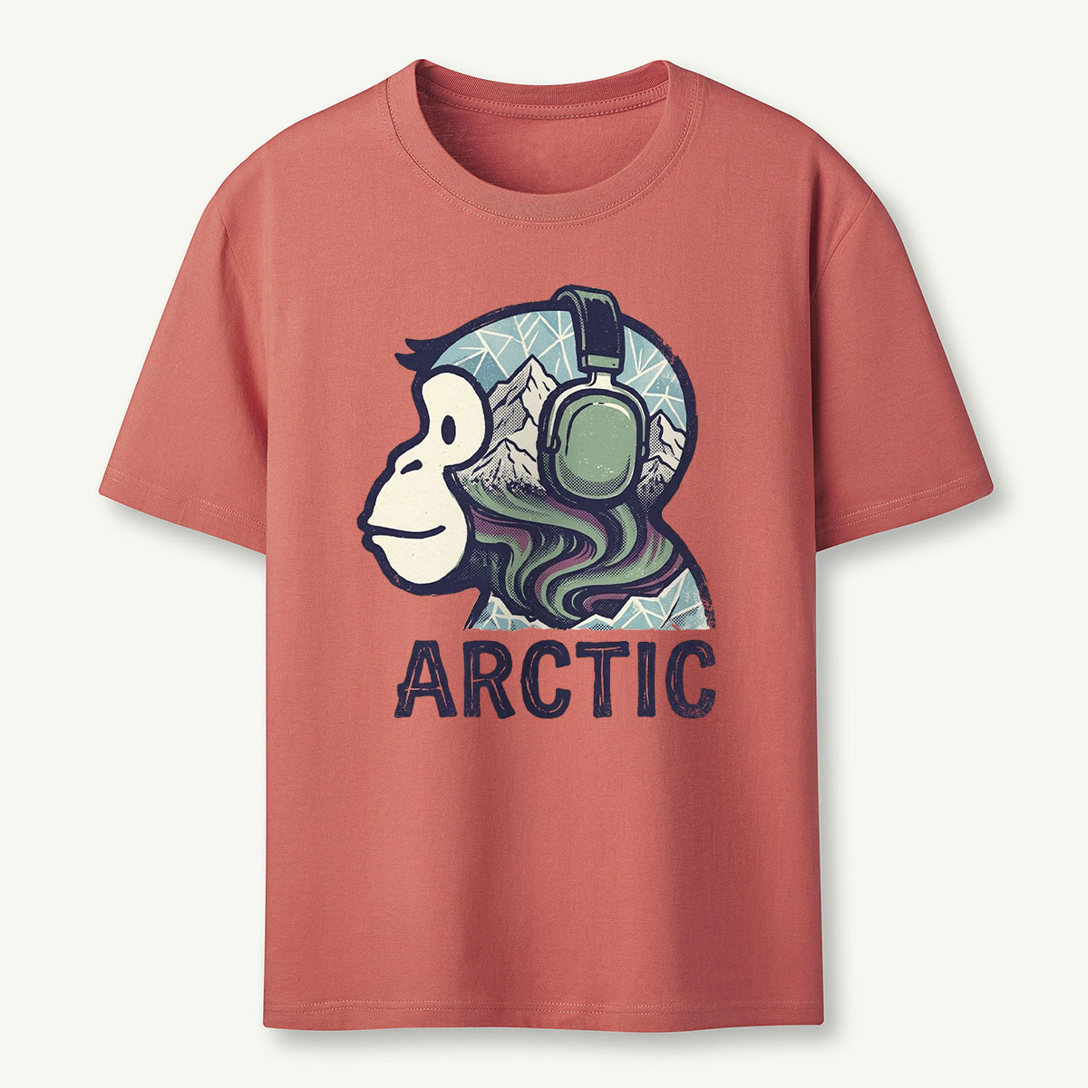 Mountain Chill Beats Monkey T‑Shirt