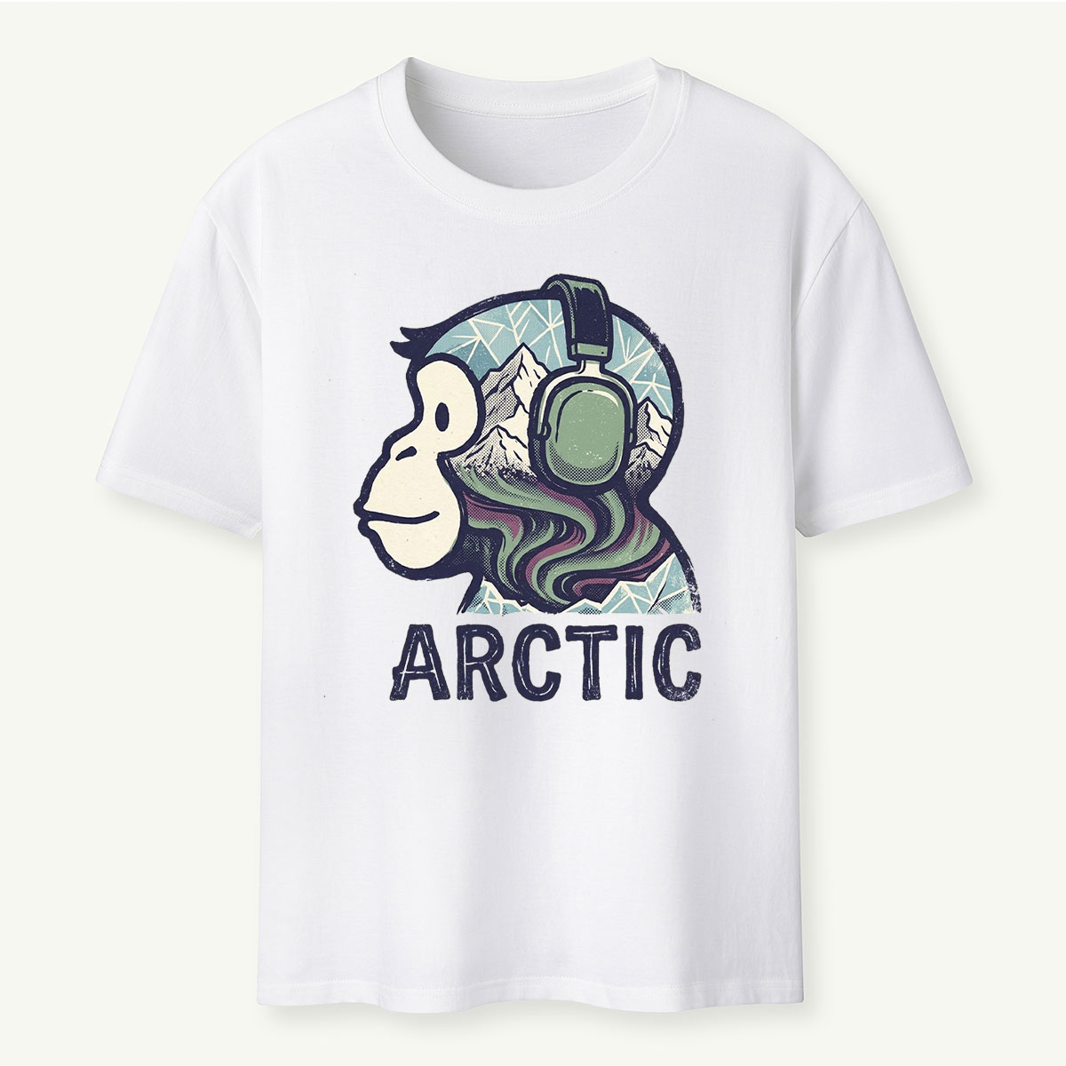 Mountain Chill Beats Monkey T‑Shirt