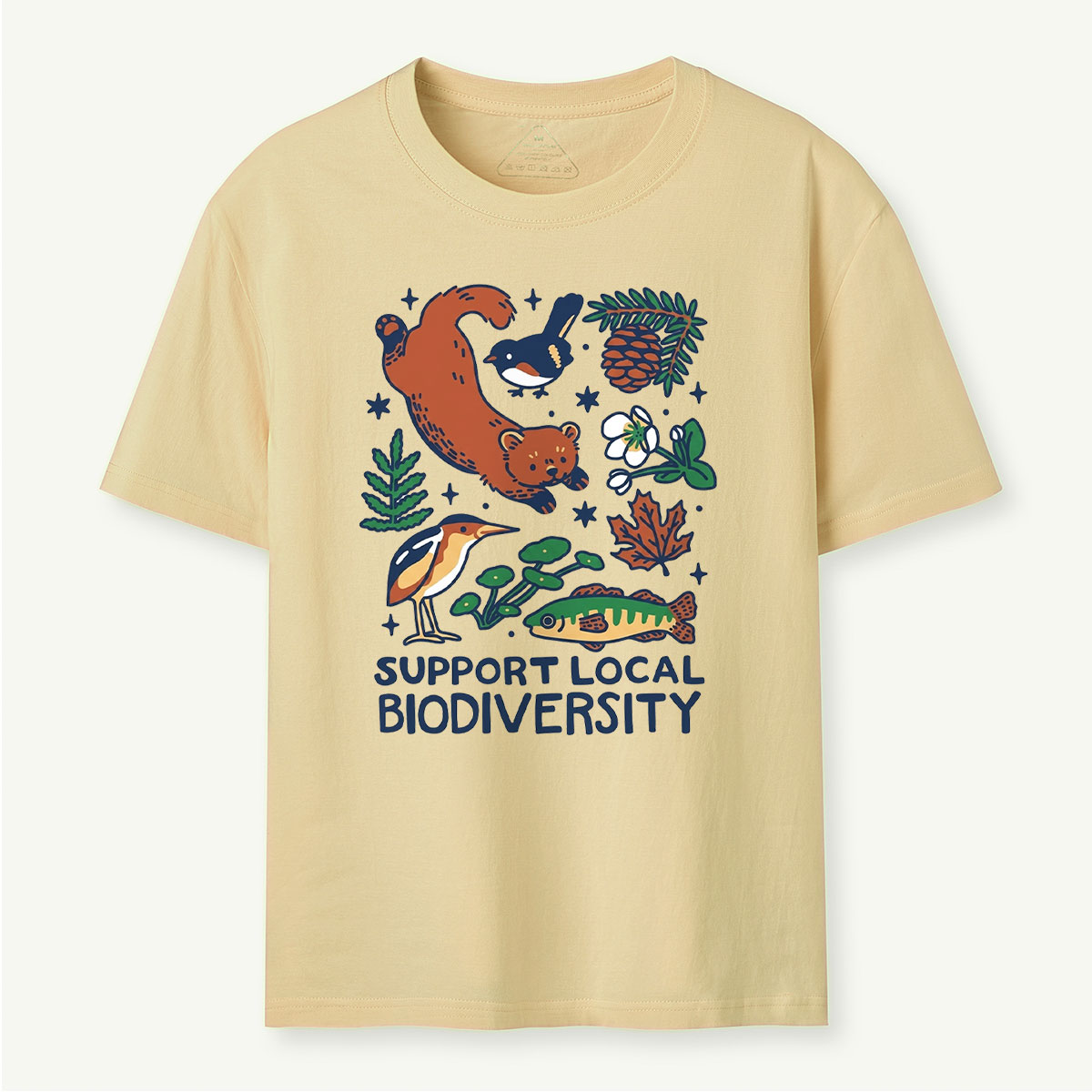 Support Local Biodiversity Nature Conservation T‑Shirt 