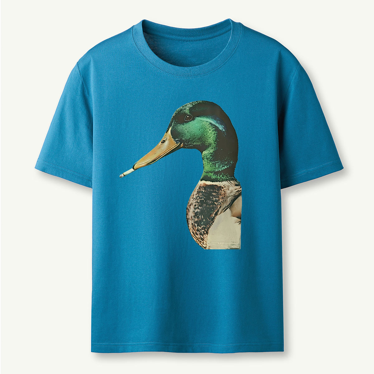Retro Humor Funny Duck T‑Shirt