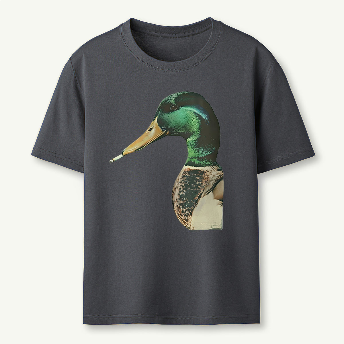 Retro Humor Funny Duck T‑Shirt
