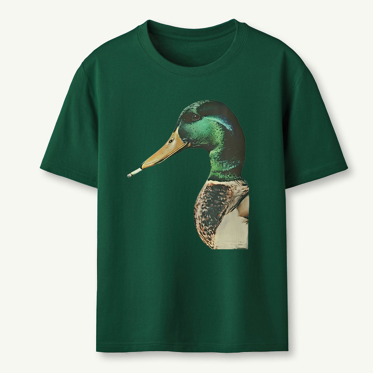 Retro Humor Funny Duck T‑Shirt