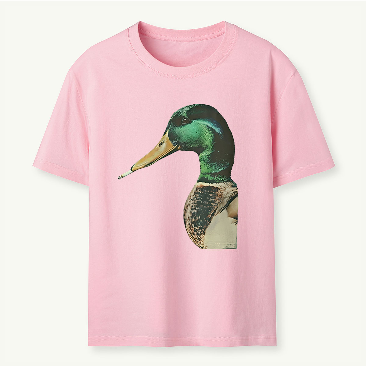 Retro Humor Funny Duck T‑Shirt