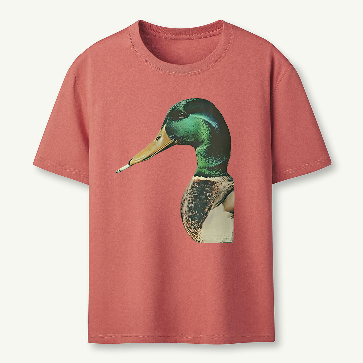 Retro Humor Funny Duck T‑Shirt