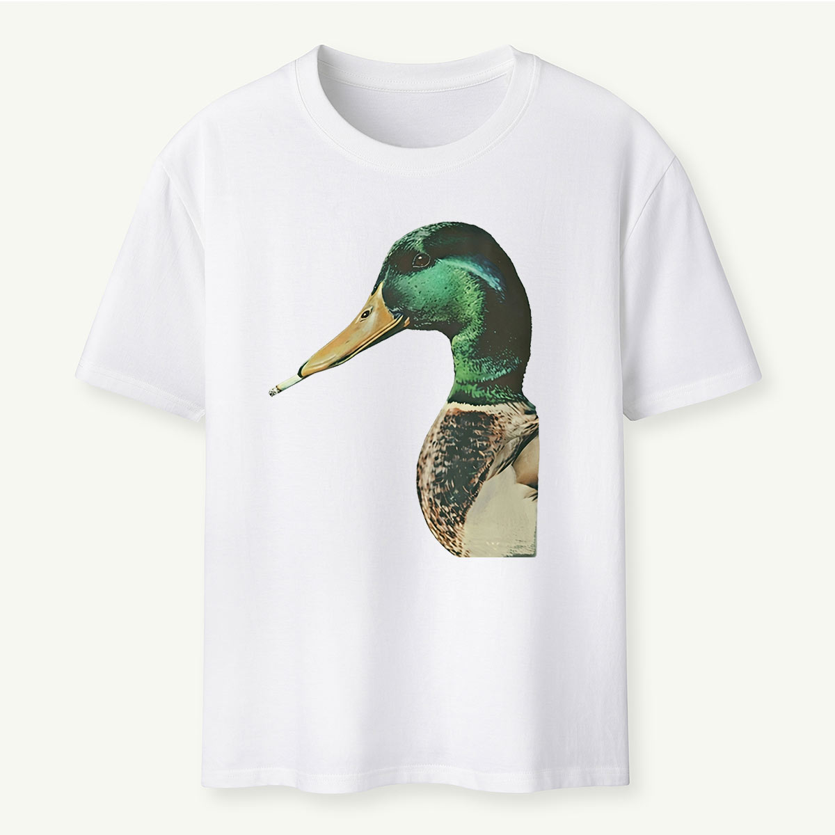 Retro Humor Funny Duck T‑Shirt