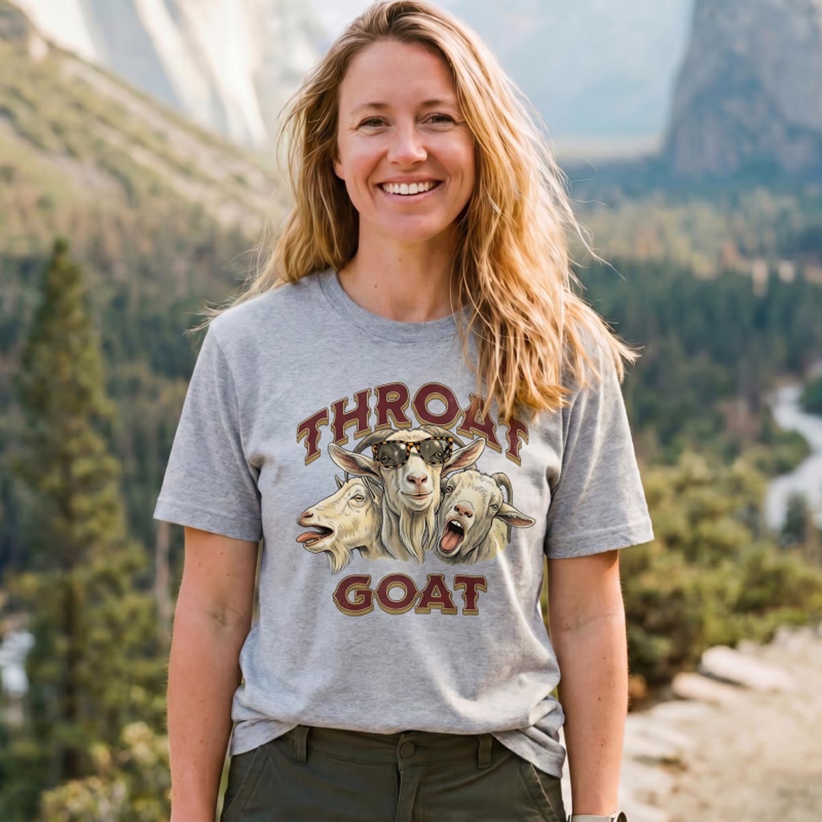 Prank Throat Goat T-Shirt