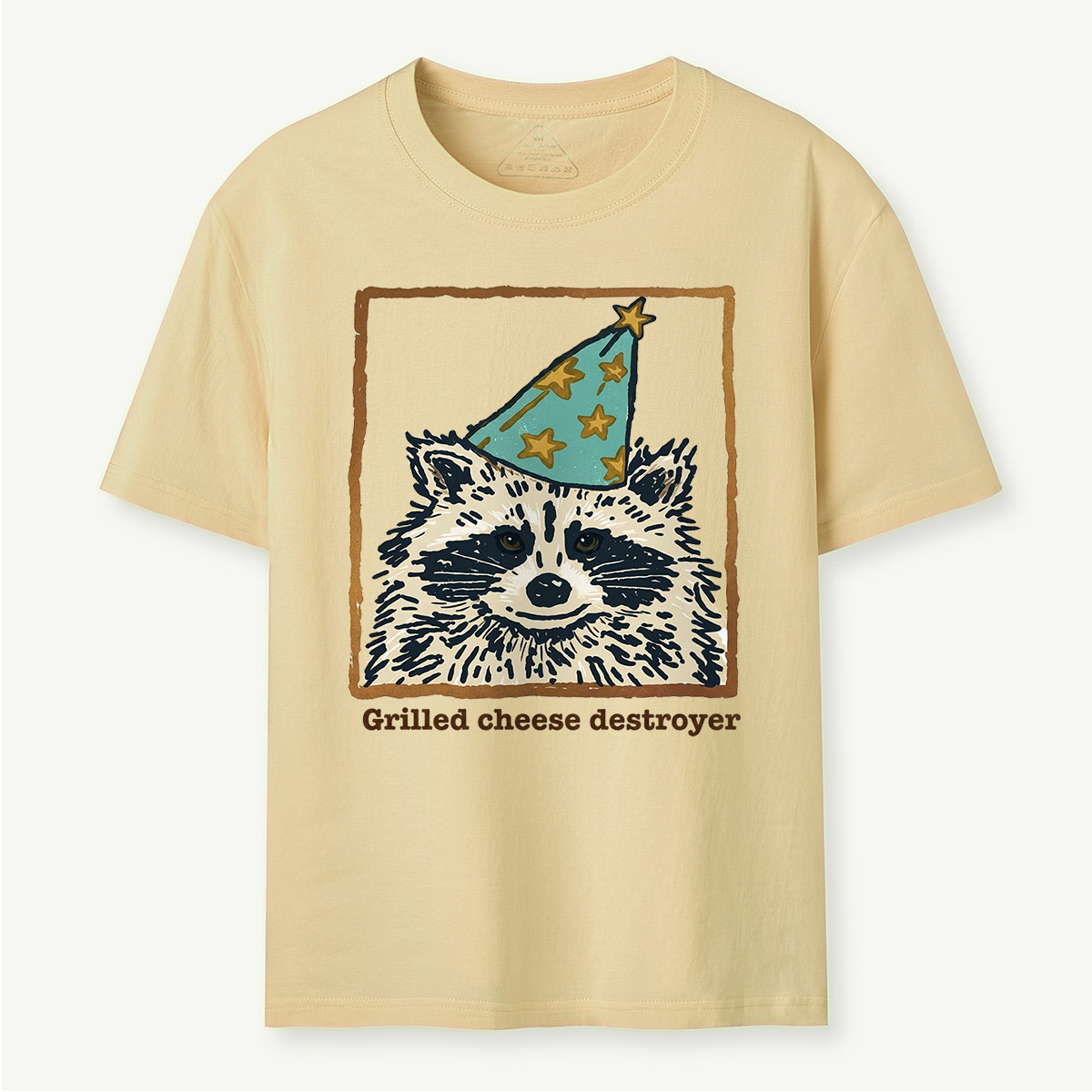 Funny Grilled Cheese Destroyer Raccoon T-Shirt