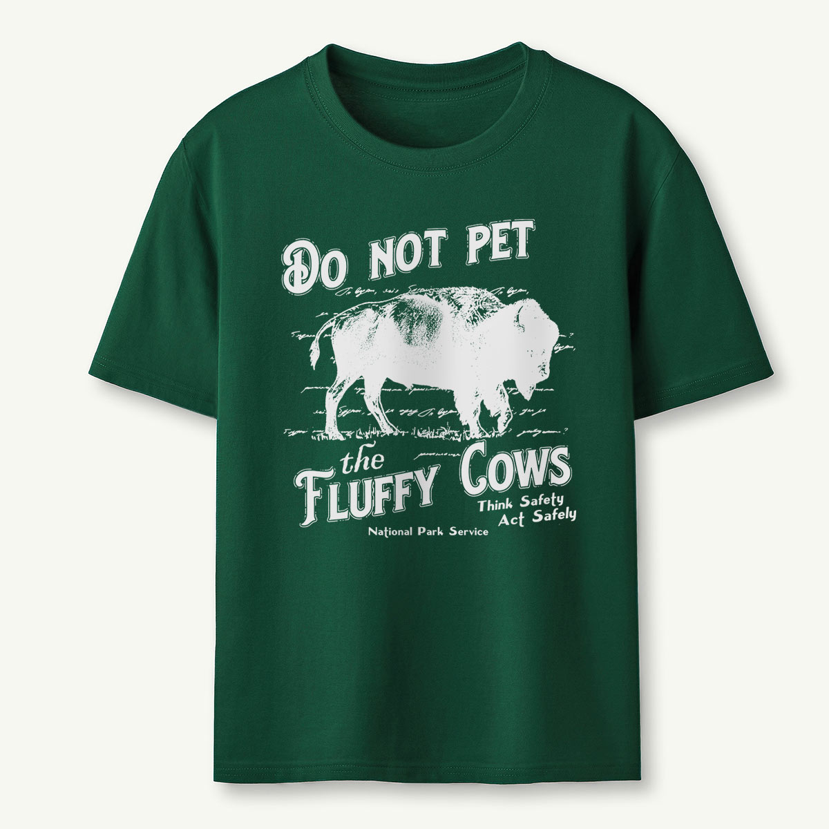 Do Not Pet The Fluffy Cows National Park Service T-Shirt