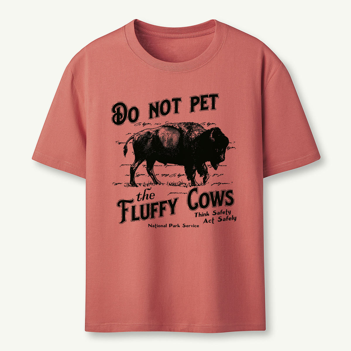Do Not Pet The Fluffy Cows National Park Service T-Shirt