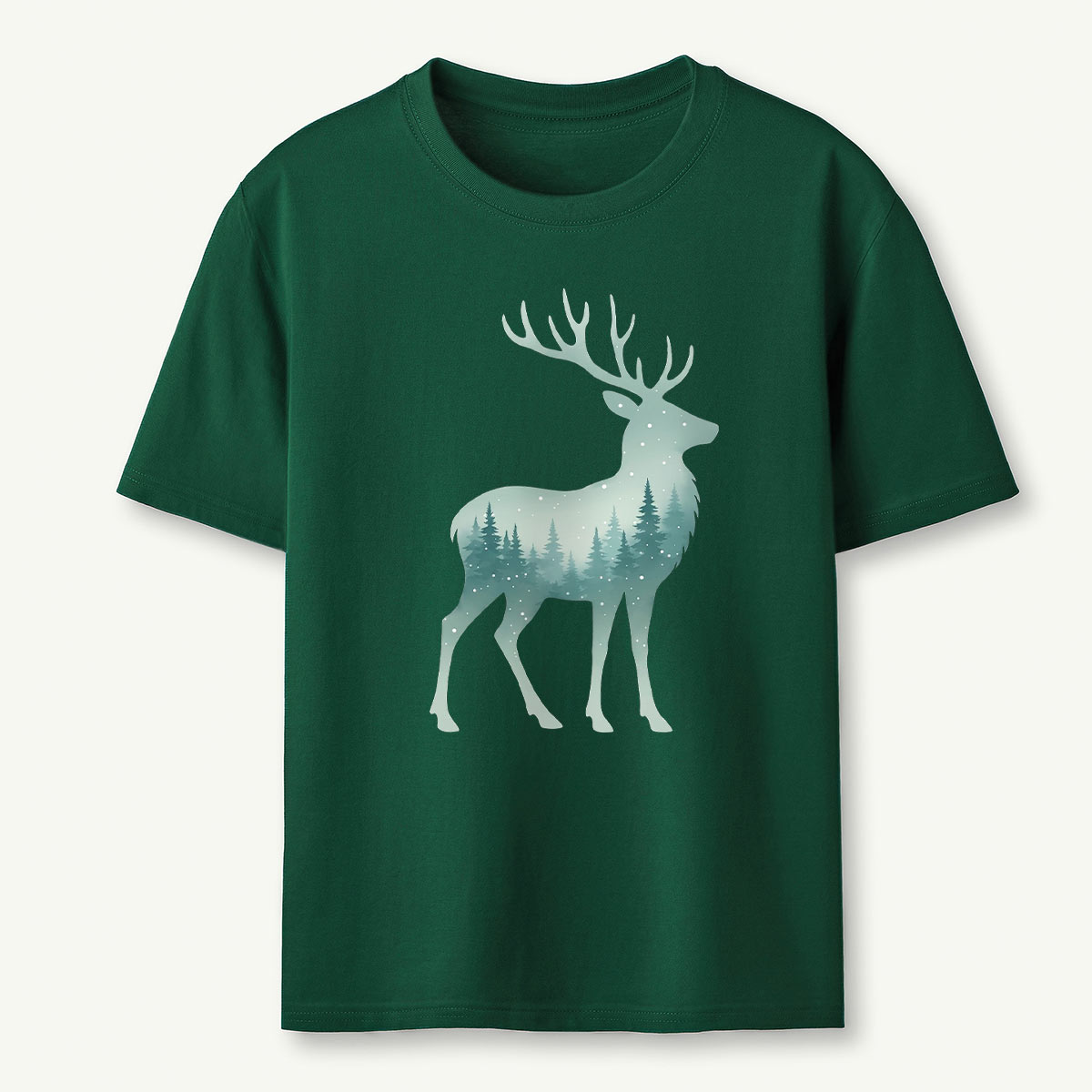 Winter Stag Forests T-Shirt