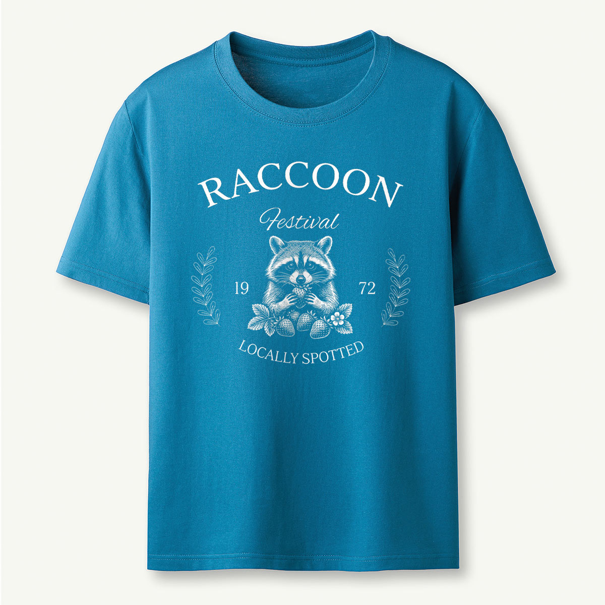 Raccoon Festival 1972 Locally Spotted T‑Shirt