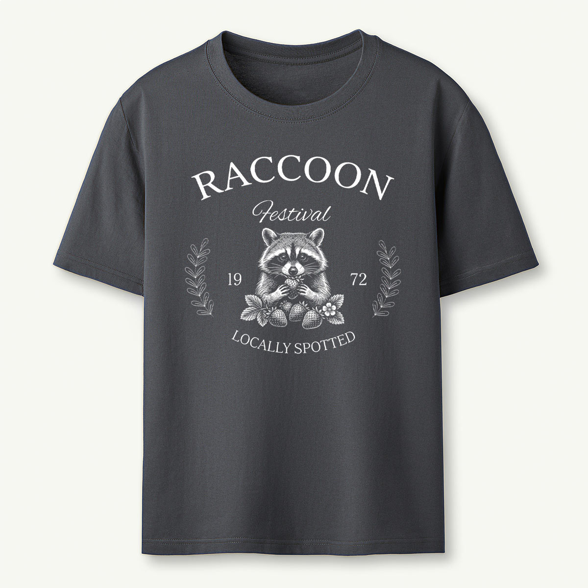 Raccoon Festival 1972 Locally Spotted T‑Shirt
