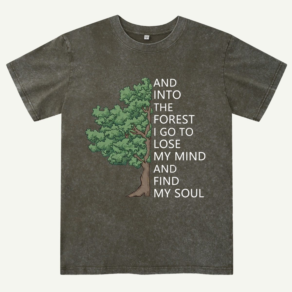 Forest Soul Tree Washed T-Shirt