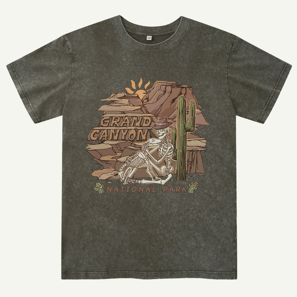 Grand Canyon National Park Washed T-Shirt