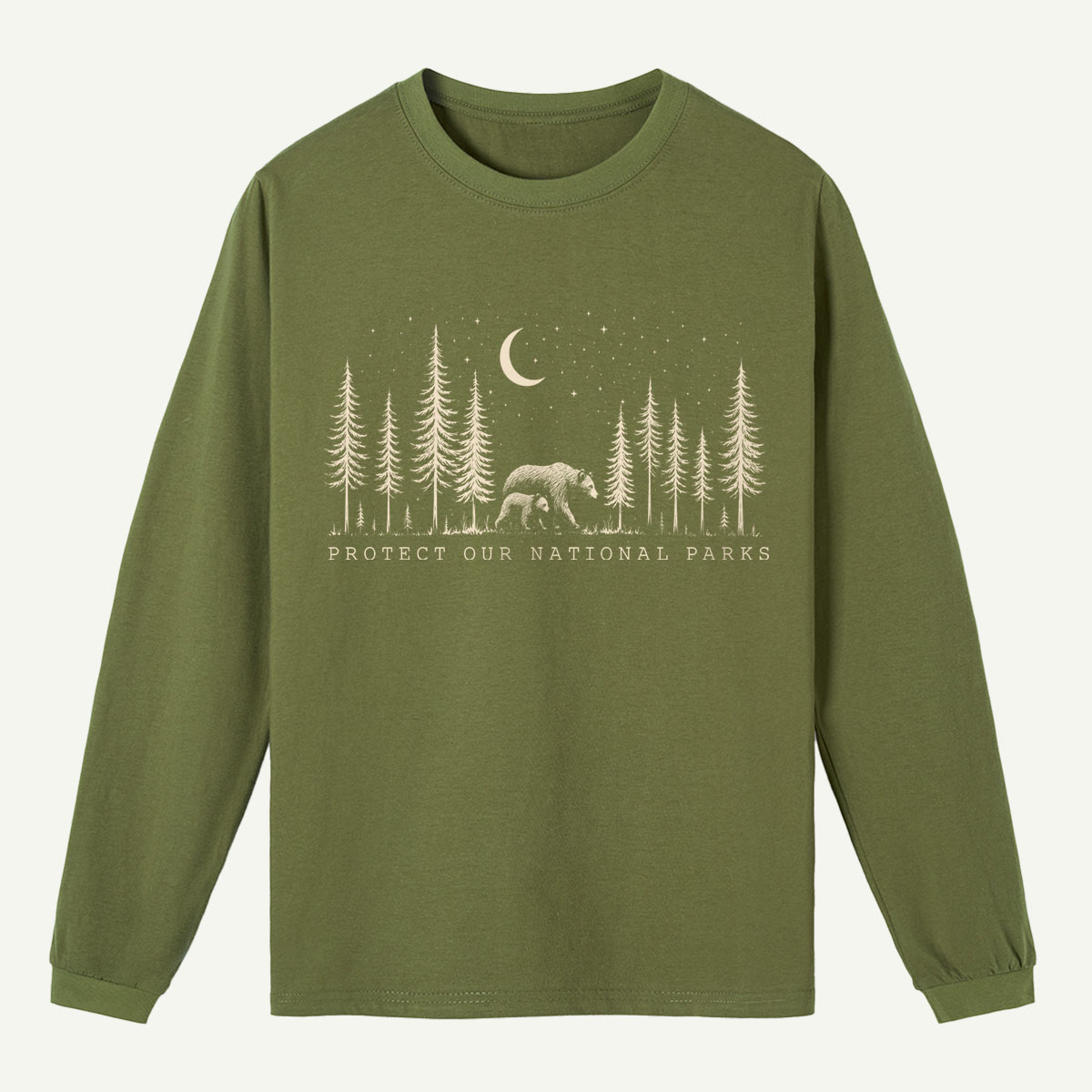 Protect The National Parks Environmental Activism Long Sleeve T-Shirt