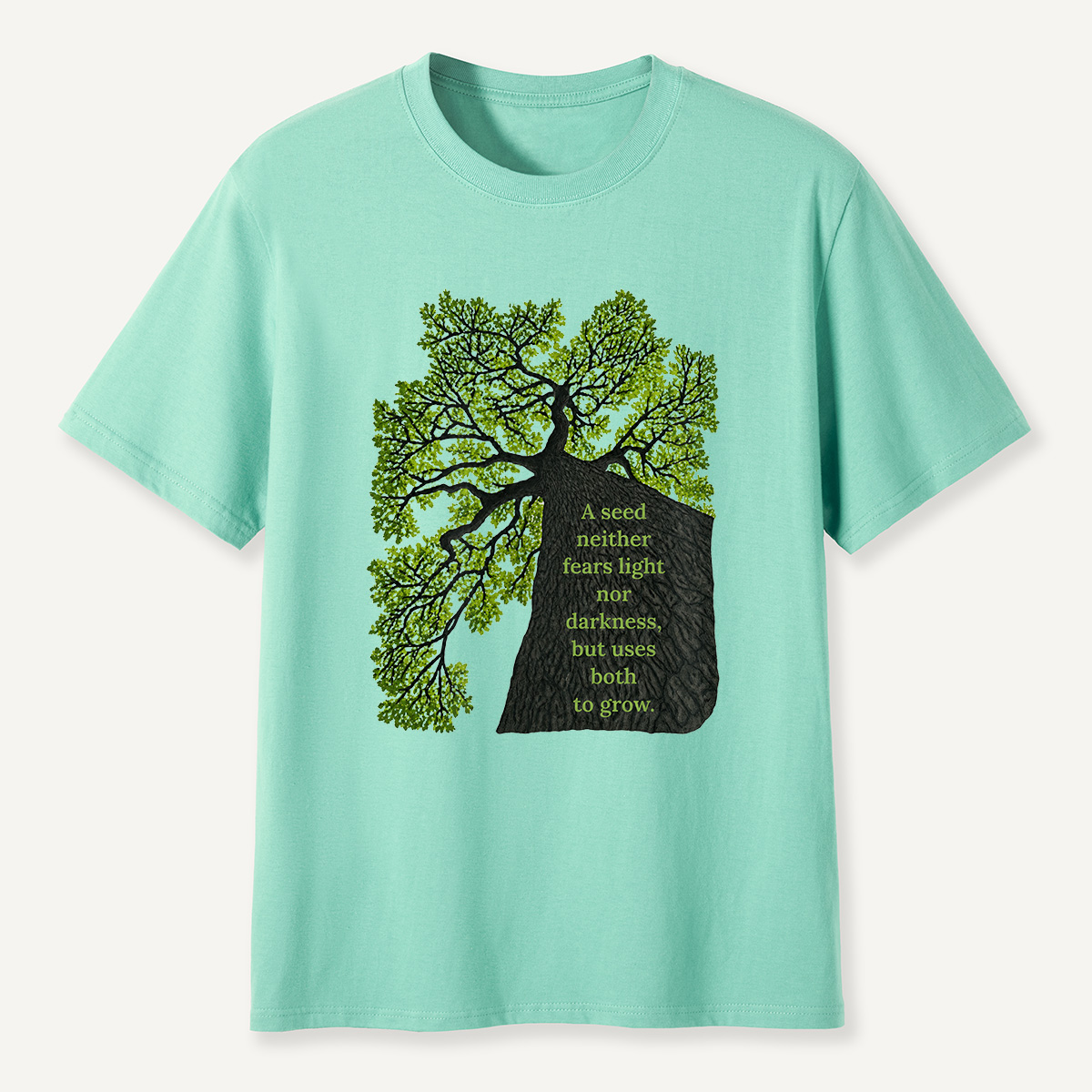 Live Oak Grow With Light & Dark T-Shirt