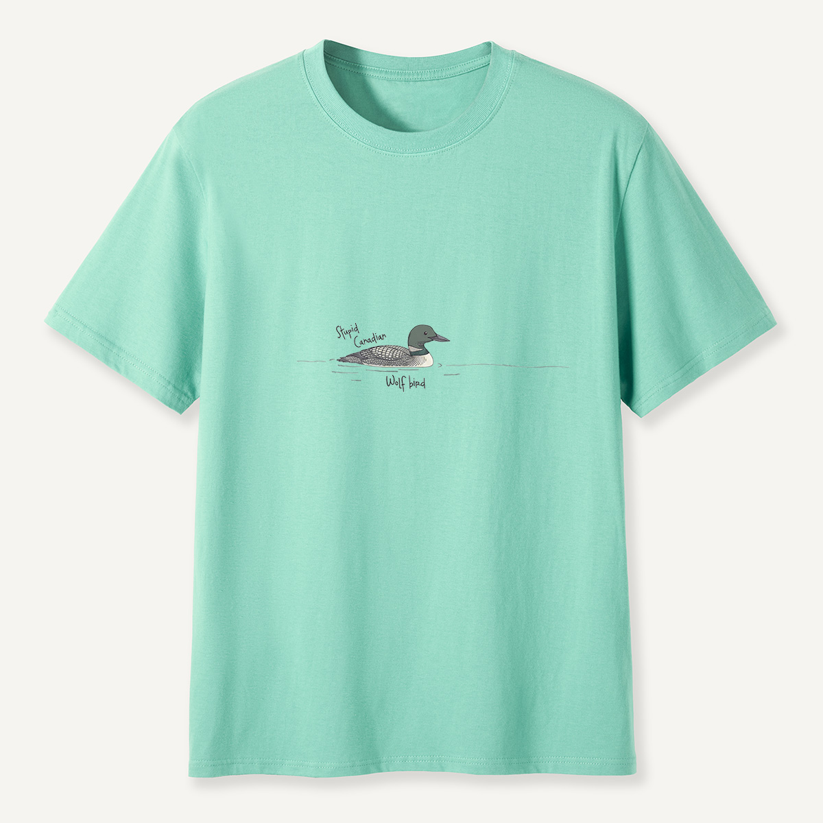MDCTBYWY26071705Canadian Loon Wild Bird T-Shirt