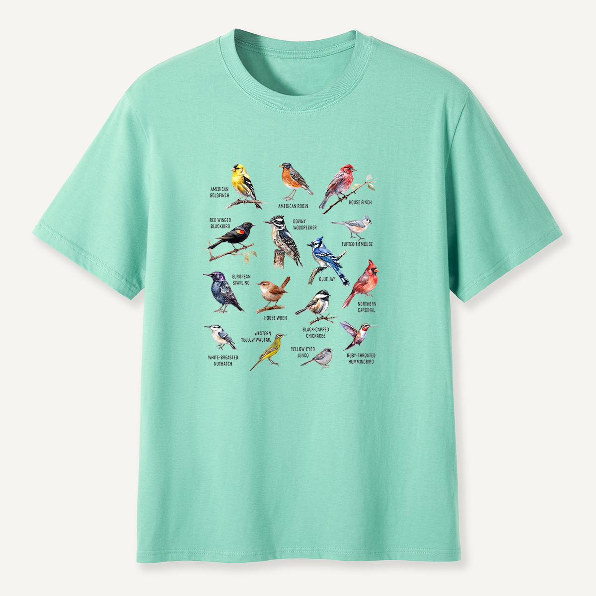 MDCTBYWY26071708North American Bird Guide T-Shirt