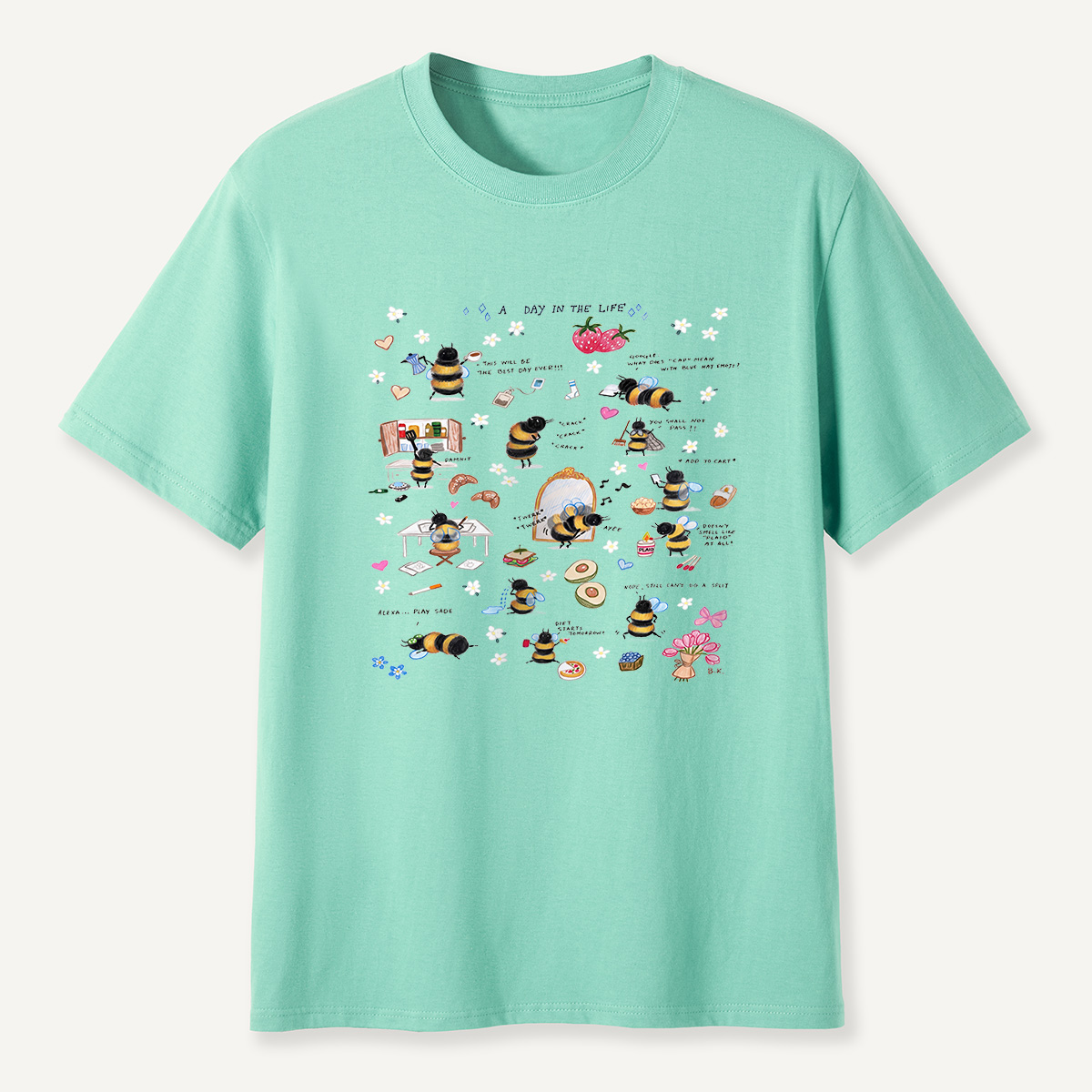 MDCTBYWY26072208 A Day in the Life T-Shirt