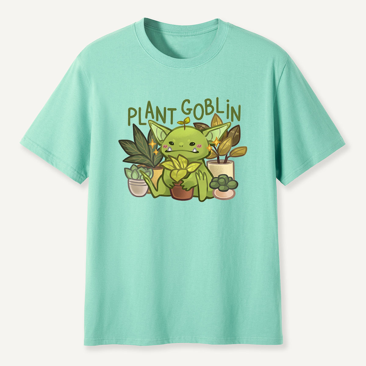MDCTBYWY26072404 Plant Goblin T-Shirt