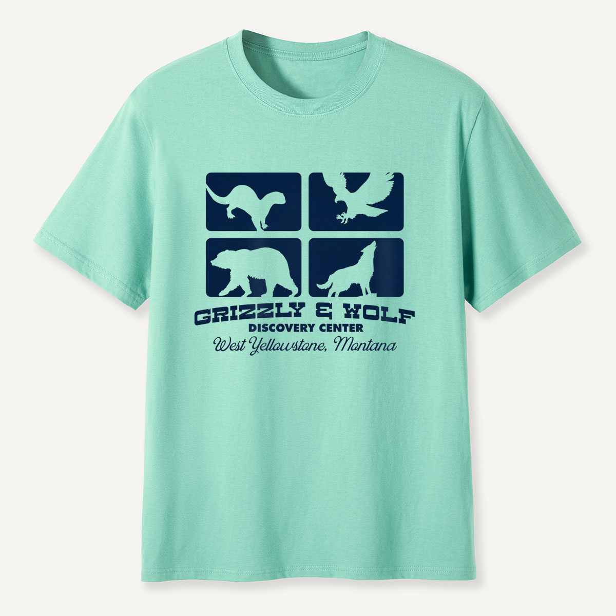 MDCTBYWY26072413 Grizzly & Wolf Discovery Center T-Shirt