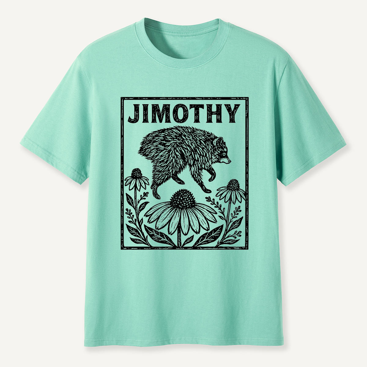 Jimothy Floral Framed Creature T-Shirt