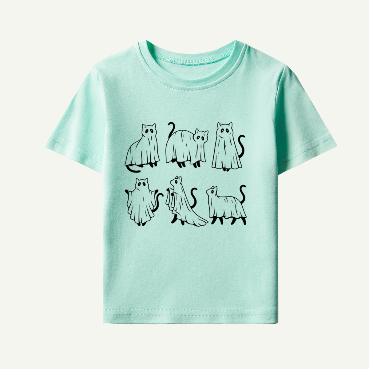 Halloween Cat Costume Collection Kids T-Shirt