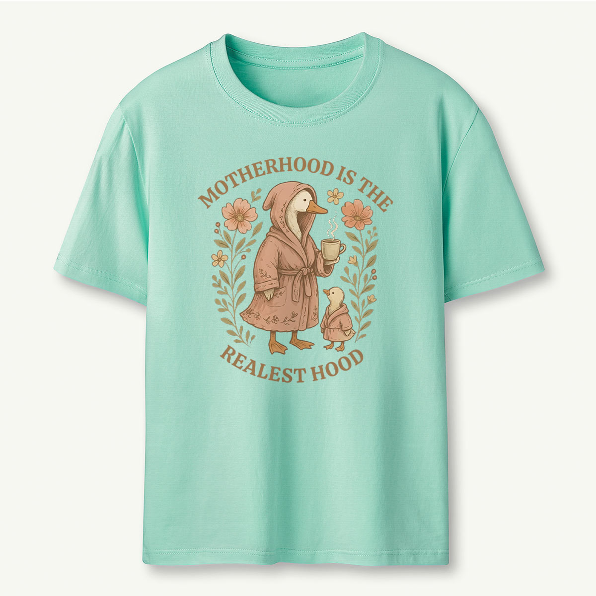 Silly Mom Goose Funny Mom T‑Shirt 