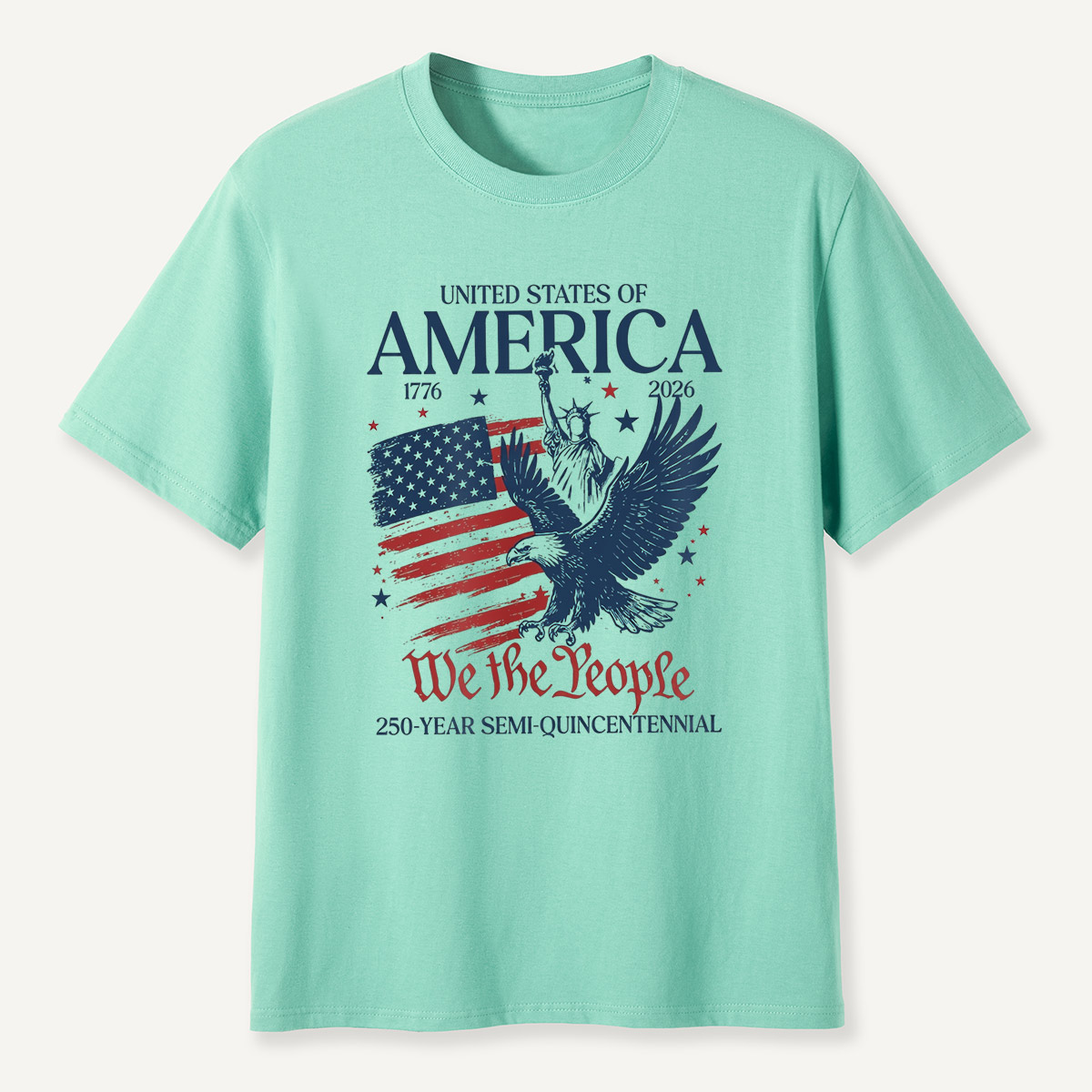 USA 1776–2026 Eagle 250th Anniversary T‑Shirt