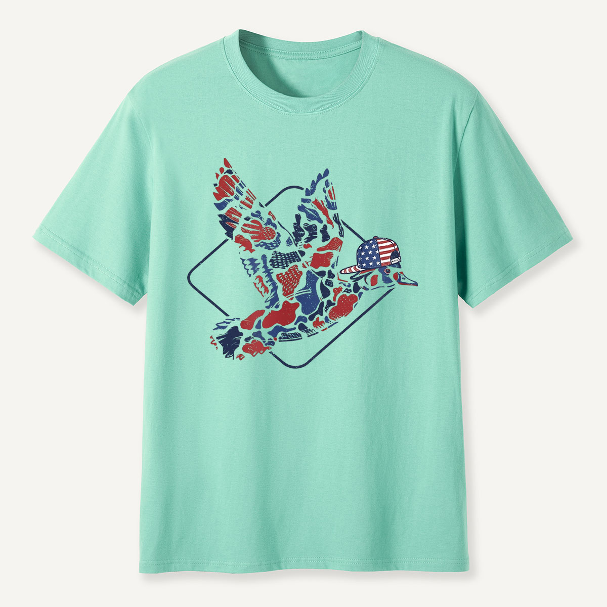 Patriotic Duck T‑Shirt